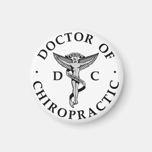 Íman Magnet do logotipo da Chiropractic