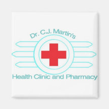 Magnet do logotipo do Dr. C.J. Martin