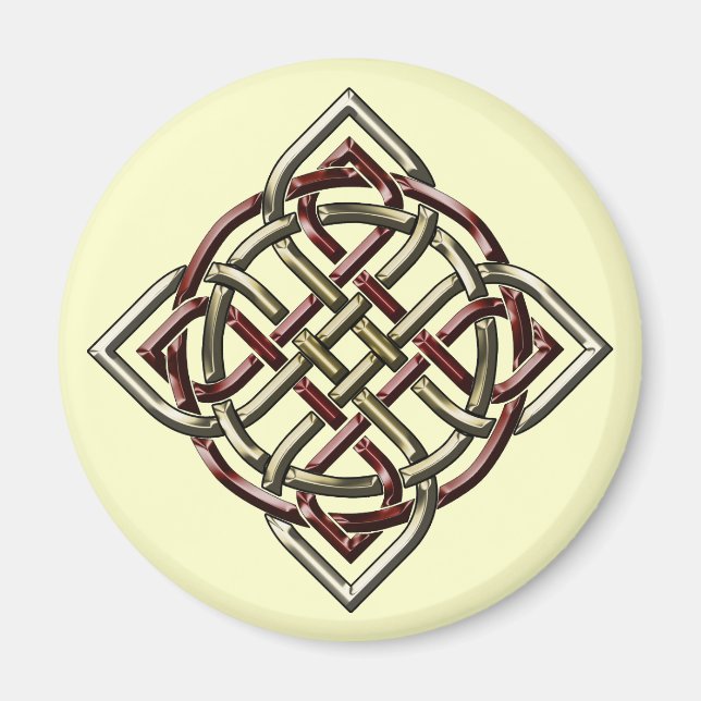 Íman Magnet do nó do escudo celta (Frente)
