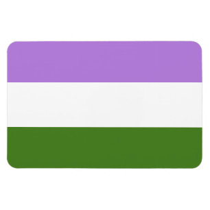 Íman Magnet do Orgulho Genderqueer
