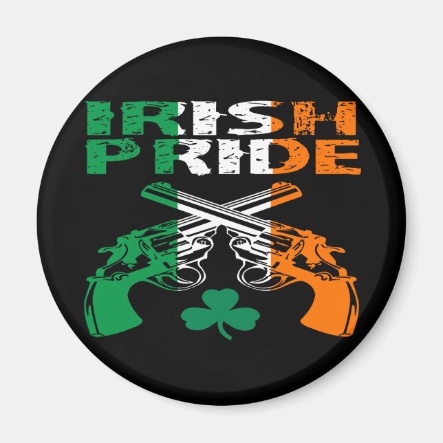 Íman Magnet do Orgulho Irlandês (Frente)