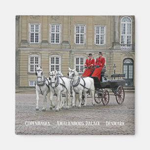 Íman Magnet do Palácio de Copenhaga/Amalienborg!