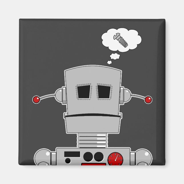 Íman Magnet Do Parafuso Robô (Frente)