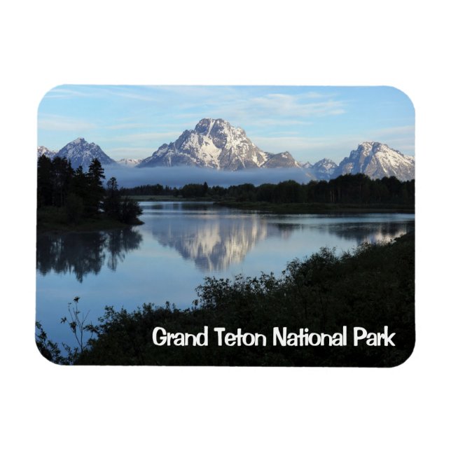 Íman Magnet do Parque Nacional Grand Teton (Horizontal)