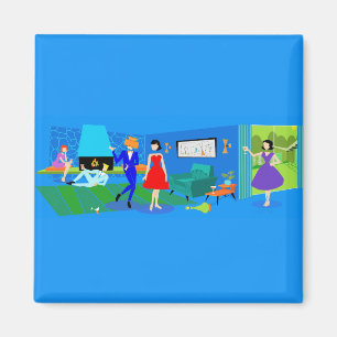 Íman Magnet do Partido Cocktail de Primaveras de Palma