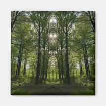 Magnet do portal em árvore - Design de imaginação