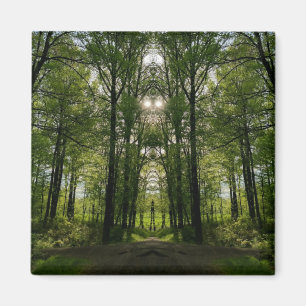 Íman Magnet do portal em árvore - Design de imaginação 