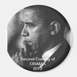 Íman Magnet do Presidente Barack Obama, "Second Breing"