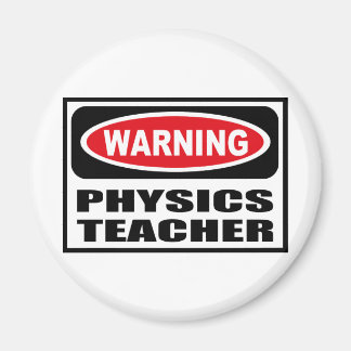 Íman Magnet do professor de física de aviso