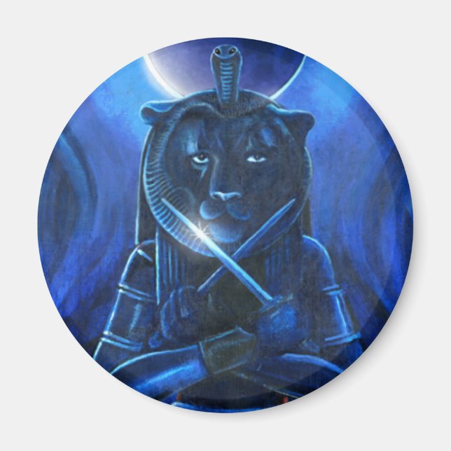 Íman Magnet do Protetor Sekhmet (Frente)