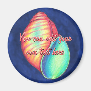 Íman Magnet do Rainbow Shell