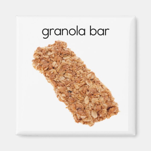 Íman Magnet do refrigerador do Bar Granola (Frente)