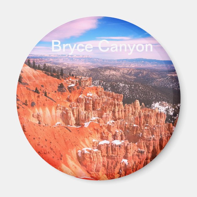 Íman Magnet do Refrigerador do Bryce Canyon (Frente)