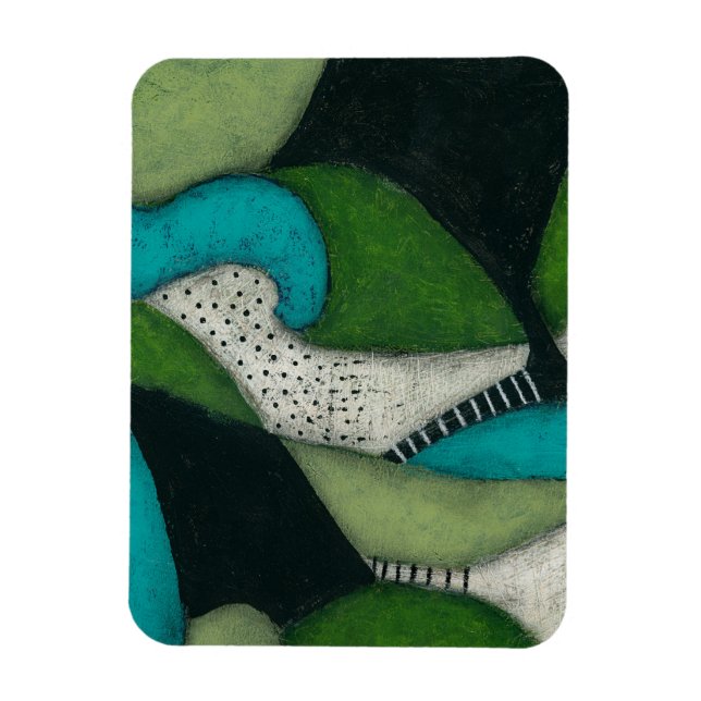 Íman Magnet Do Refrigerador Do Colinas E Do Dales (Vertical)