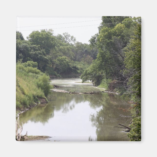 Íman Magnet do rio Chikaskia (Frente)