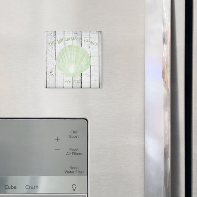 Íman Magnet do Shell do Green Vintage (In Situ (Fridge))