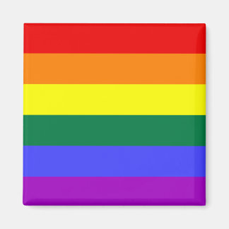 Íman Magnet do Sinalizador do Orgulho Arco-Íris