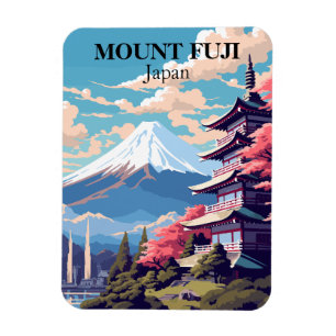 Íman Magnet do Viagem Souvenir do Monte Fuji Japão