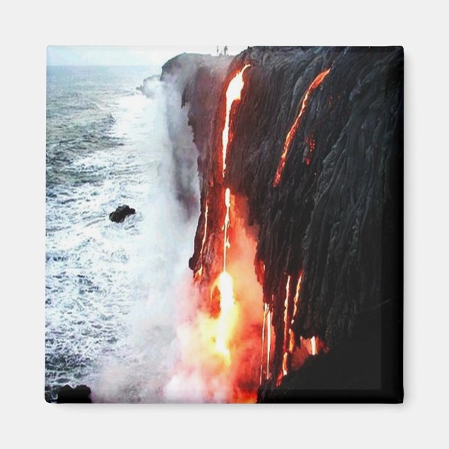 Íman Magnet do vulcão havaiano (Frente)