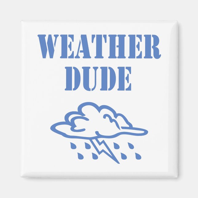 Íman Magnet do Weather Duo (Frente)