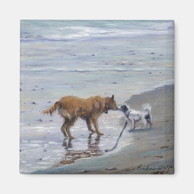 Íman Magnet "Doggy Kisses" (Frente)