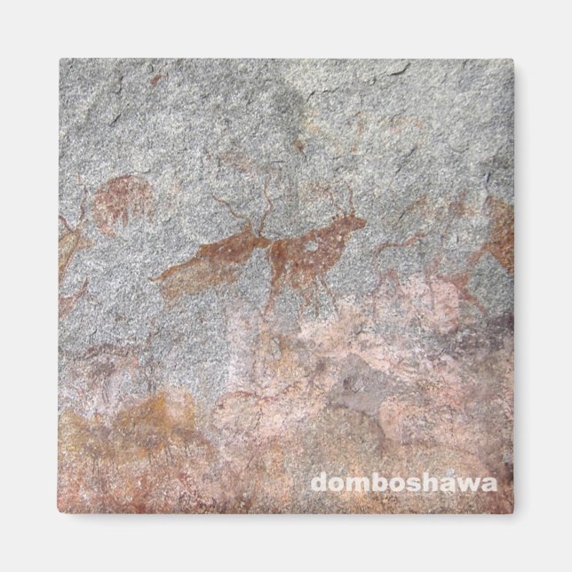 Íman Magnet_domboshawa_cavepaintings (Frente)