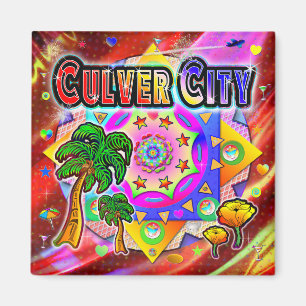 Íman Magnet dos Amigos Tropicais de Culver City