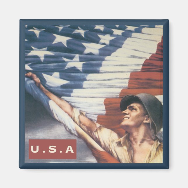 Íman Magnet dos EUA (Frente)