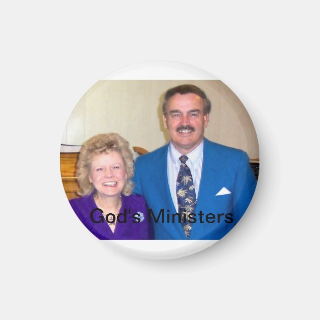 Íman Magnet dos Ministros de Deus (Frente)