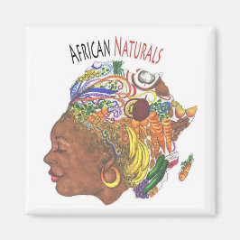 Íman Magnet dos Naturais Africanos