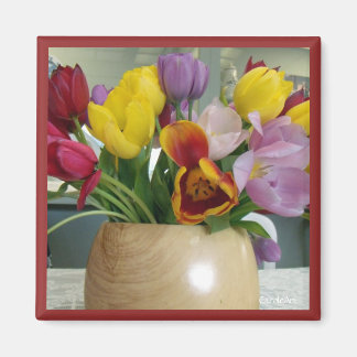Íman Magnet "Dutch Tulips Buquê"