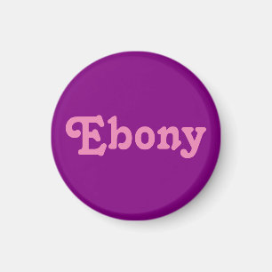 Íman Magnet Ebony