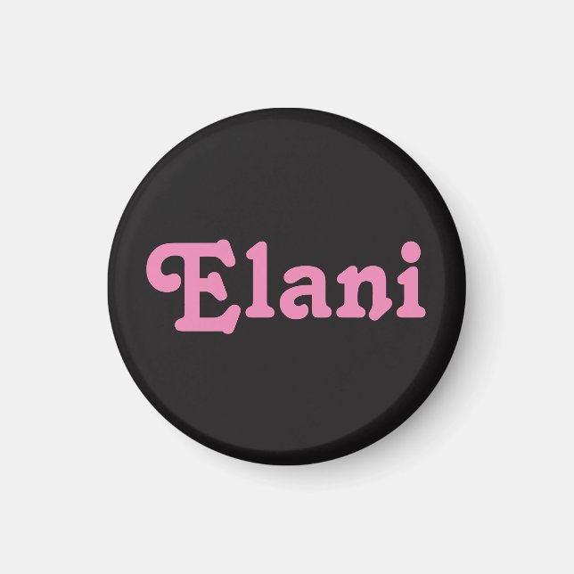 Íman Magnet Elani (Frente)