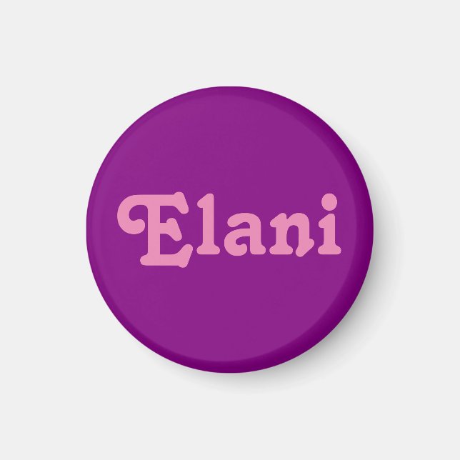 Íman Magnet Elani (Frente)