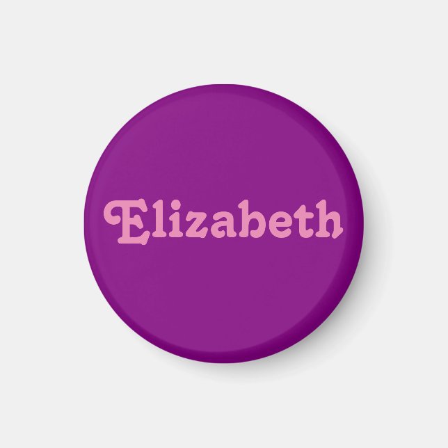 Íman Magnet Elizabeth (Frente)