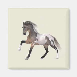 Íman Magnet em Execução de Cavalo de Tinta