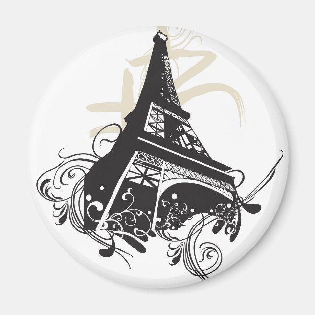 Íman Magnet em torre Eiffel (Frente)