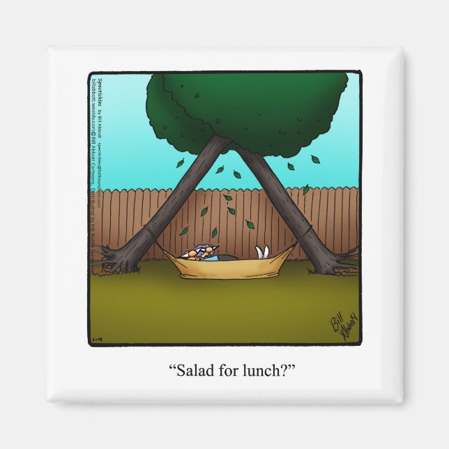 Íman Magnet engraçado de humor de Casamento (Frente)