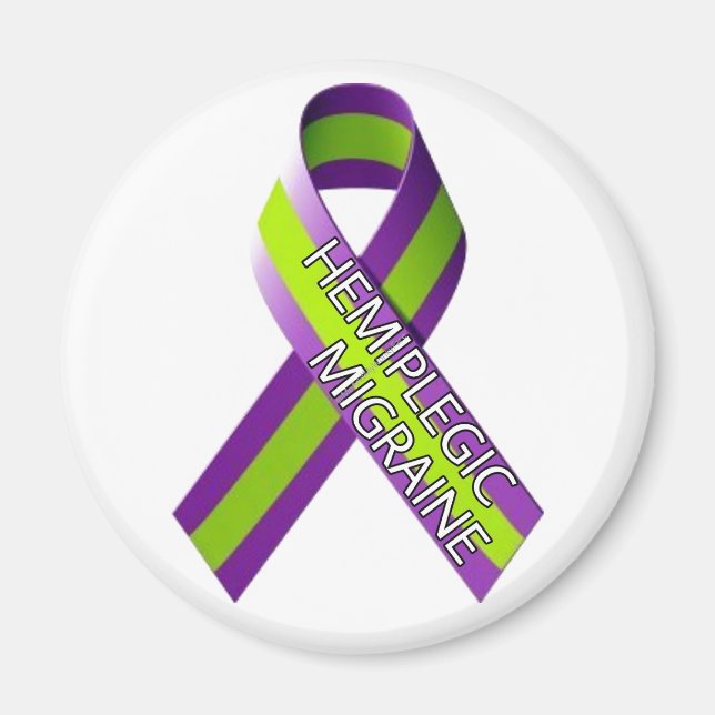 Íman Magnet - enxaqueca hemiplégica (Frente)