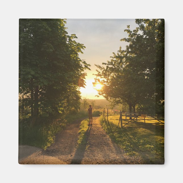 ÍMAN MAGNET - ESPERANÇA NO SUNSET (Frente)