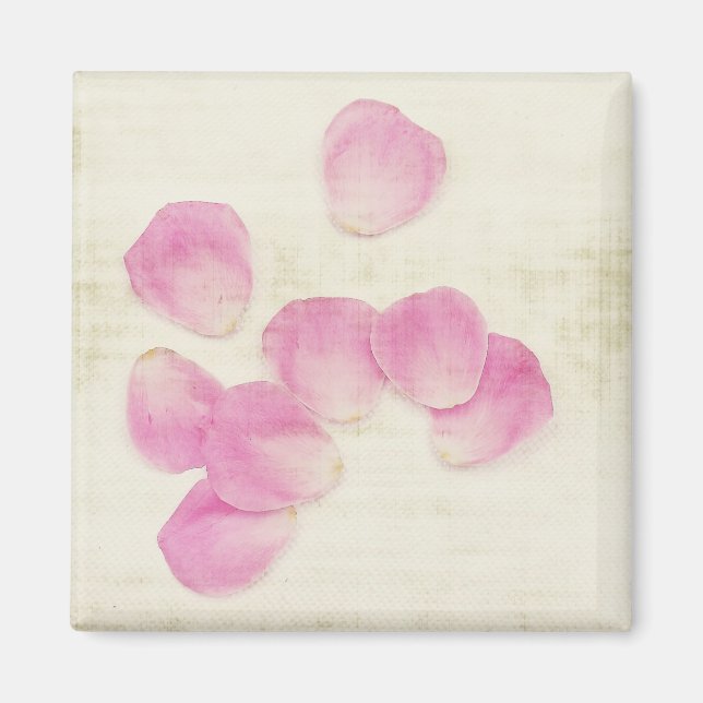 Íman Magnet "Esperando" Rosas Rosa (Frente)