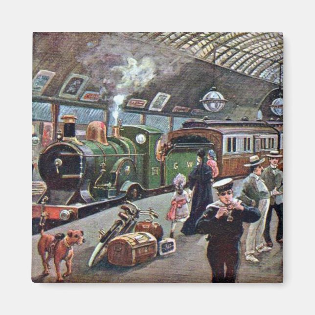 Íman Magnet - Estação Paddington (Frente)