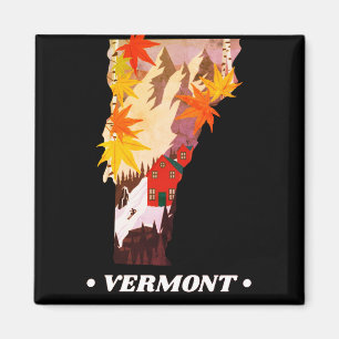 Íman Magnet Estadual Vintage Vermont
