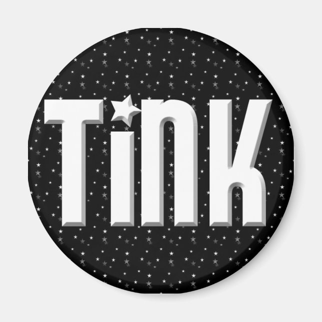 Íman Magnet - Estrelas Negras (Frente)