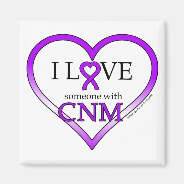 Íman Magnet - Eu Amo Alguém Com CNM (Frente)