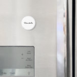 Íman Magnet exclusivo com nome personalizado<br><div class="desc">Adicione um toque pessoal ao seu espaço com este ímã único com o seu nome personalizado. Perfeito para frigoríficos, armários ou conselhos de escritório, ele combina estilo e funcionalidade. Criado com cores vibrantes e materiais duráveis, este ímã personalizado faz um presente pensativo ou um acessório charmoso do dia a dia....</div>