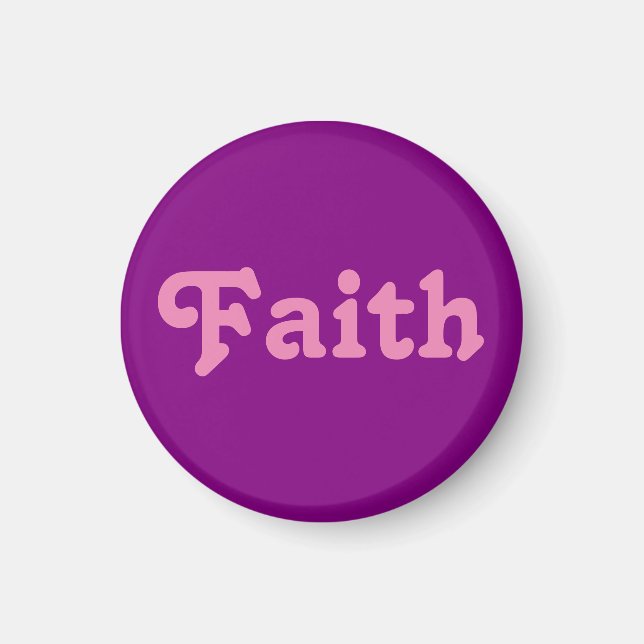 Íman Magnet Faith (Frente)