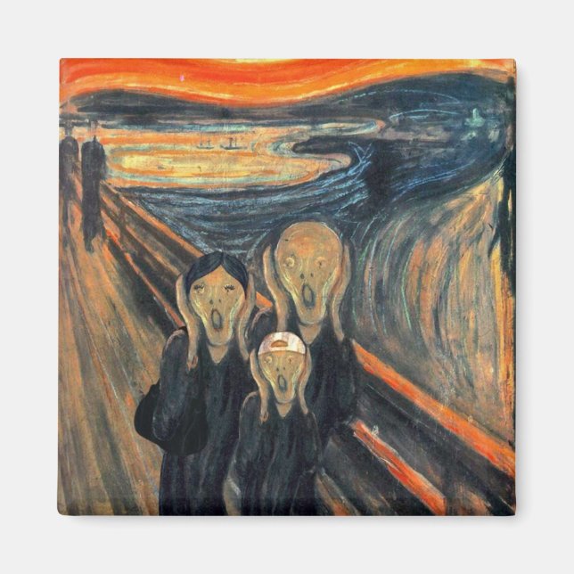 Íman Magnet 'Família de Gritares' (Frente)