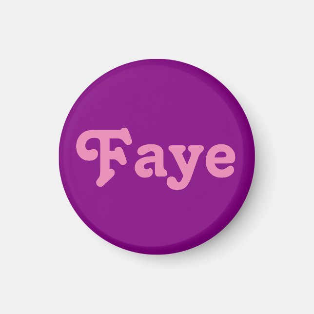 Íman Magnet Faye (Frente)