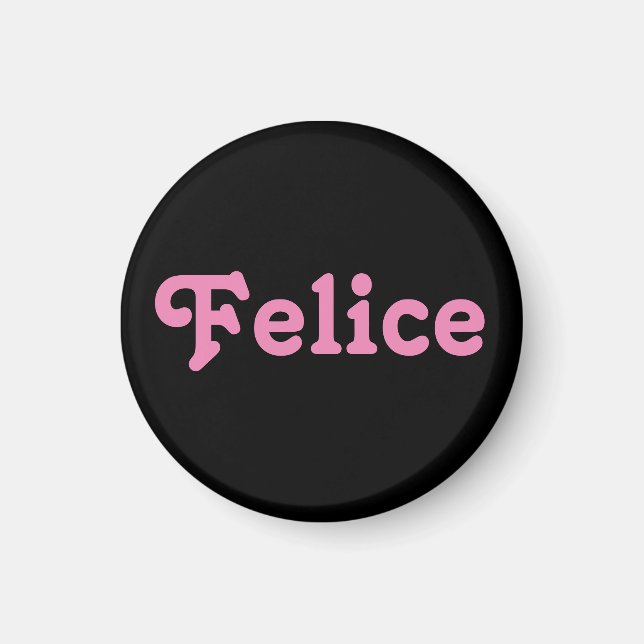 Íman Magnet Felice (Frente)